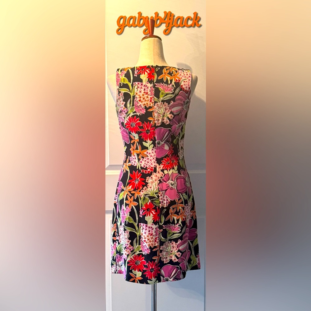 Lilly Pulitzer Silk Flower Market Dress - Picture 3 of 8